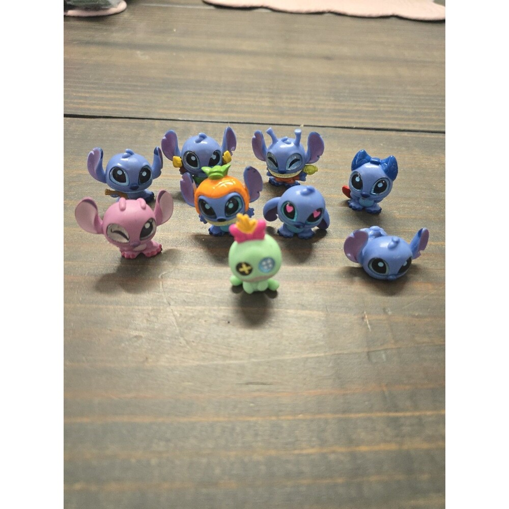 Disney Doorables Lilo & Angel Scrump Lot Of 9